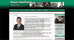 Desktop Screenshot of deandepiero.com